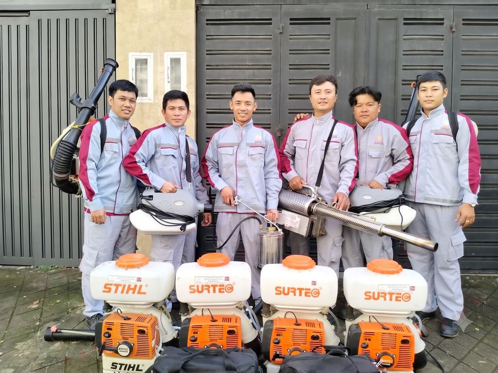 Đội ngũ kỹ thuật SaoVietPest